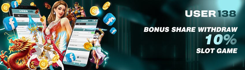 Bonus Share WD 10% Slot Games