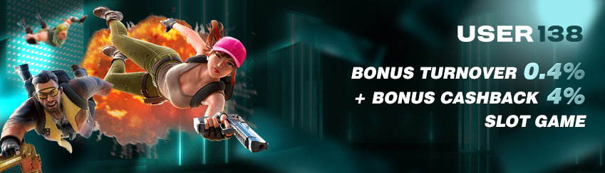Bonus Turnover 0.4% + 4% Cashback Slot Game